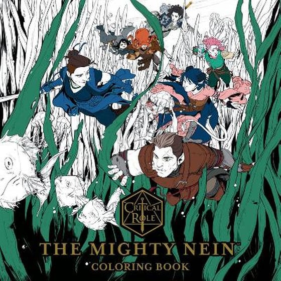 Critical Role: The Mighty Nein Coloring Book image 0