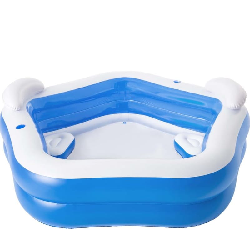 BESTWAY Φουσκωτή Οικογενειακή Πισίνα Bestway Family Fun Lounge 575 Lt - Μπλε