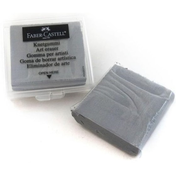 Γόμα Faber Castell Κάρβουνο Γκρι image 1