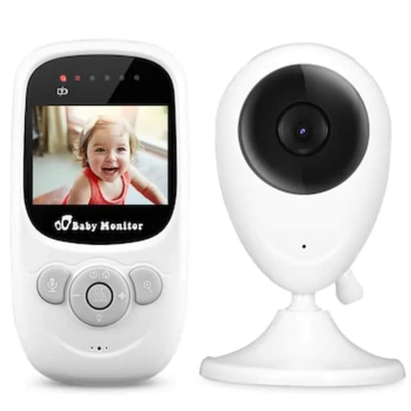 OEM Baby Monitor Sp880 321049 Κάμερας Ήχου 2.4 - Λευκό