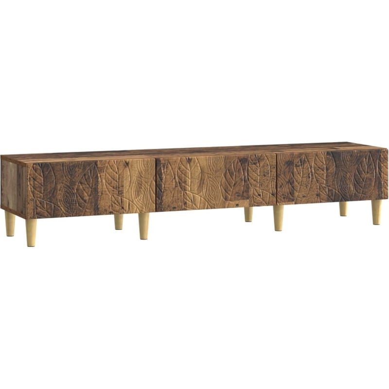 Έπιπλο Τηλεόρασης VidaXL 147x34.5x30 cm - Παλαιωμένο Ξύλο
