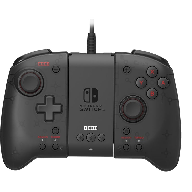 HORI Hori Wired Controller Nintendo Switch Split Pad Pro Attachment Set - Μαύρο