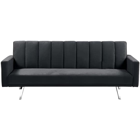 Τριθέσιος Καναπές Κρεβάτι Woodwell Hit Ε9441.2 198x86cm - Σκούρο Γκρι image 1