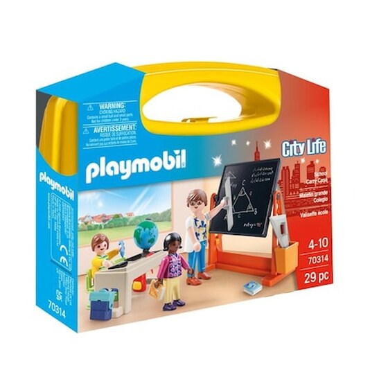 Playmobil City Life: Maxi Βαλιτσάκι Σχολική Τάξη image 0