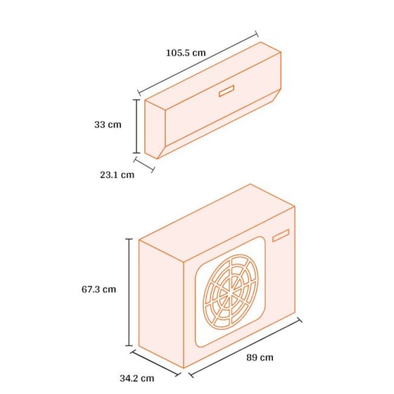 INVENTOR Intellia INVI-24WFI Κλιματιστικό Inverter 24.000 BTU A+++/A+++ με Ιονιστή & WiFi image 2