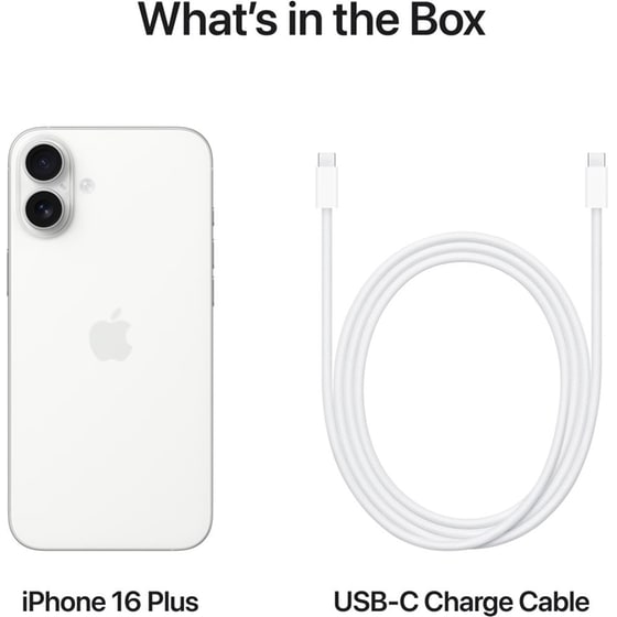Apple iPhone 16 Plus 256GB - White image 8
