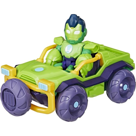 Hasbro Φιγούρα Marvel Iron Man & his Awesome Friends 2 σε 1 - 1 Τμχ Τυχαία Επιλογή Σχεδίου (G12575) image 8