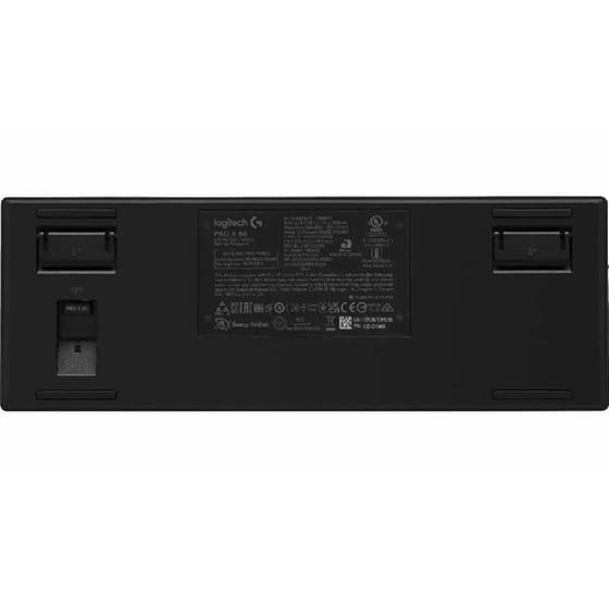 Logitech G Pro X 60 Ασύρματο Οπτικό Πληκτρολόγιο Μαύρο (US) image 5