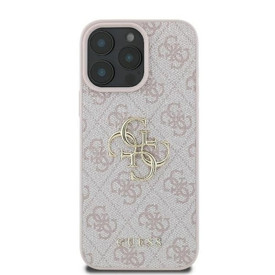 Θήκη Apple iPhone 16 Pro - Guess 4G Logo Collection - Pink image 5