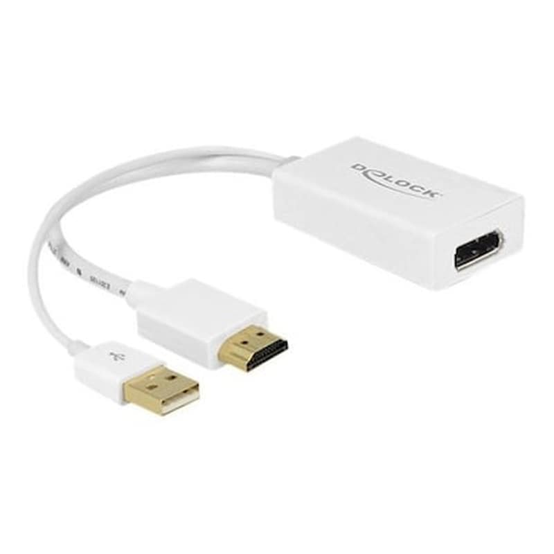 Αντάπτορας Delock Hdmi To Dp White DELOCK