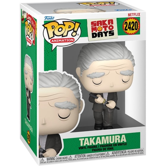 Funko Pop! Animation: Sakamoto Days - Takamura #2420 Vinyl Figure image 1