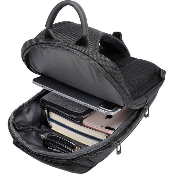 Τσάντα με θήκη για Laptop Bange 7566 11" Αδιάβροχη - Μαύρο image 6