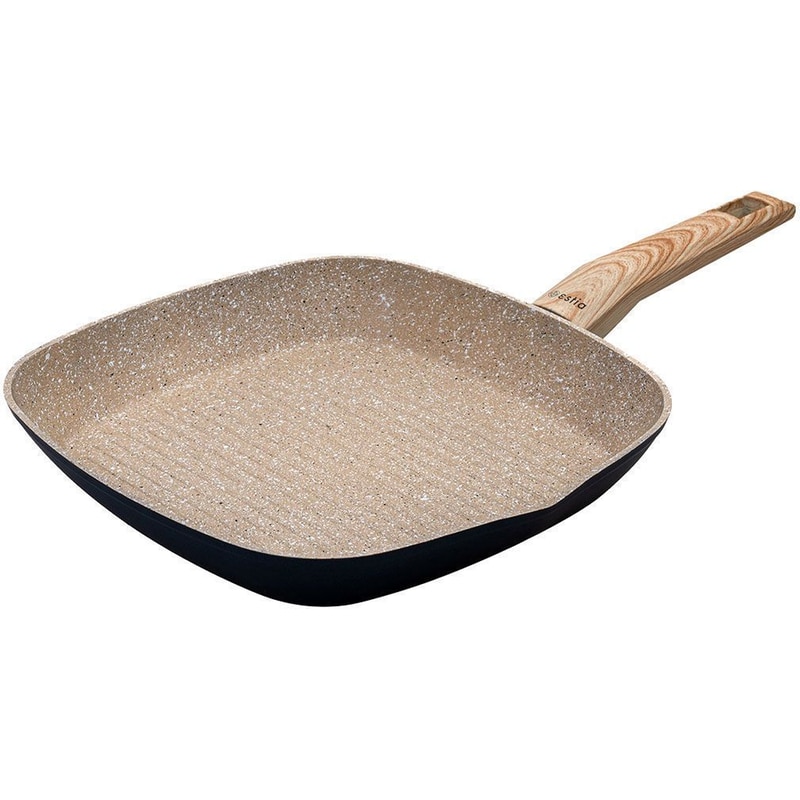 Αντικολλητική Γκριλιέρα ESTIA 01-10164 28 cm Μπεζ ESTIA