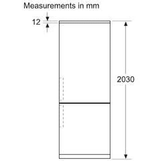 BOSCH KGN492XCF Full No Frost 440 Lt Μαύρο Ψυγειοκαταψύκτης image 9
