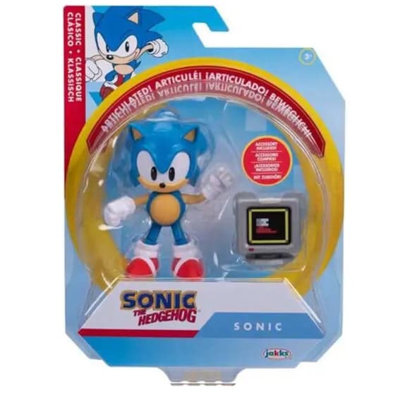 Jakks Pacific Sonic The Hedgehog 10cm W12 (4 Σχέδια) image 0