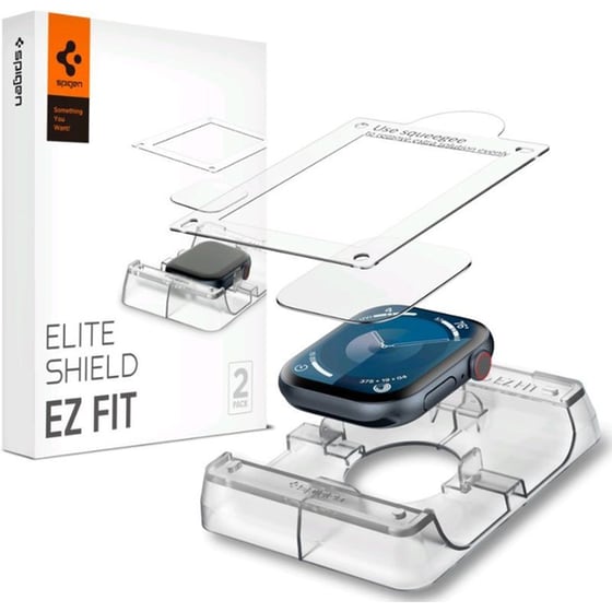 Προστασία Οθόνης Spigen EliteShield EZ Fit Screen Protector για Apple Watch 46mm - Clear - 2 τμχ image 0