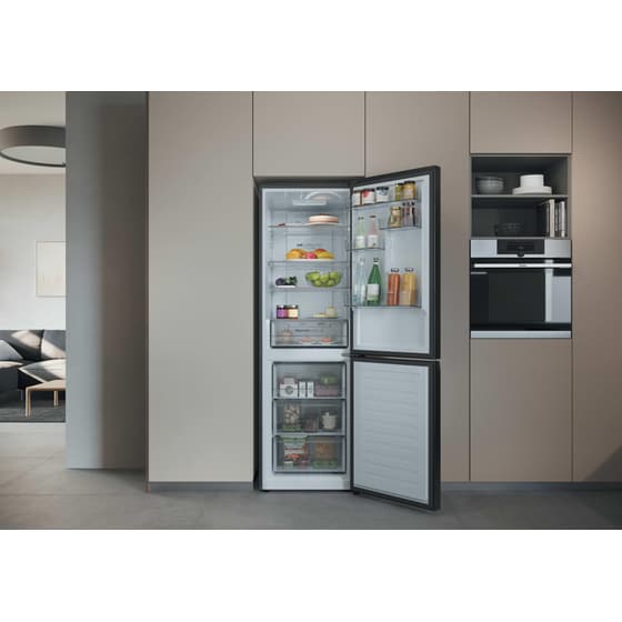HAIER HDPR3618DNPD Total No Frost 355 Lt Dark Inox Ψυγειοκαταψύκτης image 14
