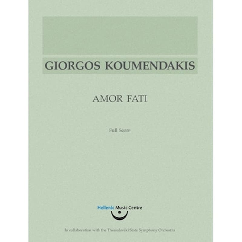 EDITION ORPHEUS Koumendakis - Amor Fati