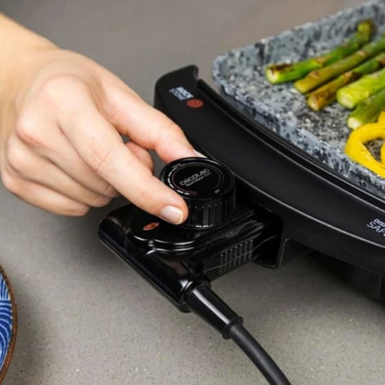 CECOTEC Rock&Water 2000 Cecotec CEC-03052 1800 W Γκρί Ηλεκτρική Ψηστιέρα - Γκριλιέρα image 1