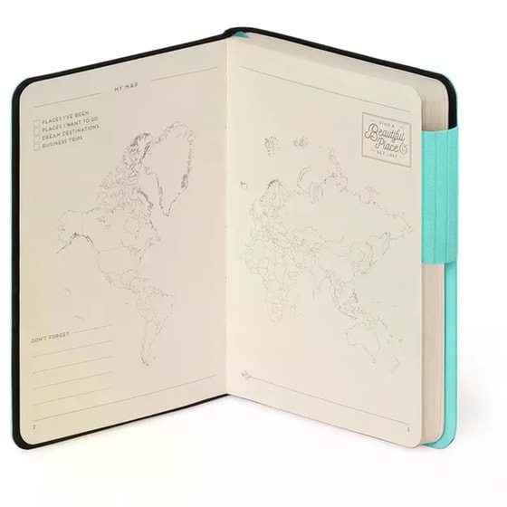 Σημειωματάριο Legami Ριγέ Small Aquatic Awe image 1