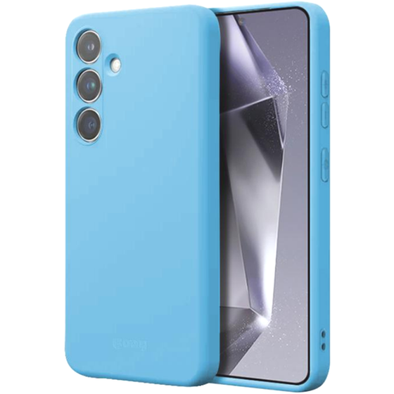 Premium Θήκη Σιλικόνης - Samsung Galaxy S24 - Crong Color - Blue (crgcolrsgs24lblu) image 0