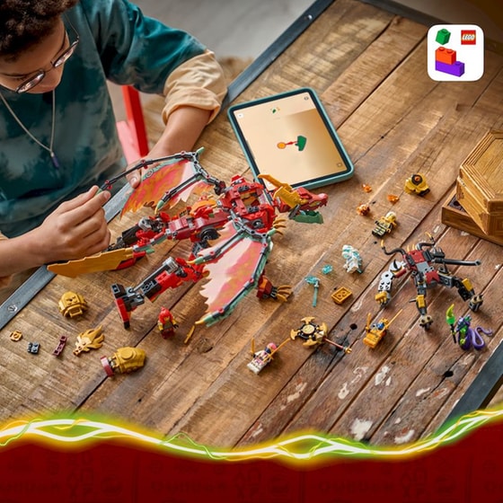 LEGO® NINJAGO® Μετατρεπόμενη Εξωστολή Δράκος της Γουάιλντ-φάιερ (71868) image 12