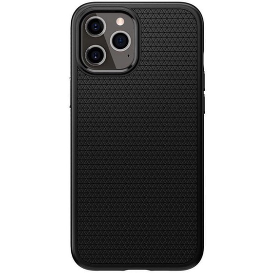 Θήκη Apple iPhone 12/iPhone 12 Pro - Spigen Liquid Air - Matte Black image 2