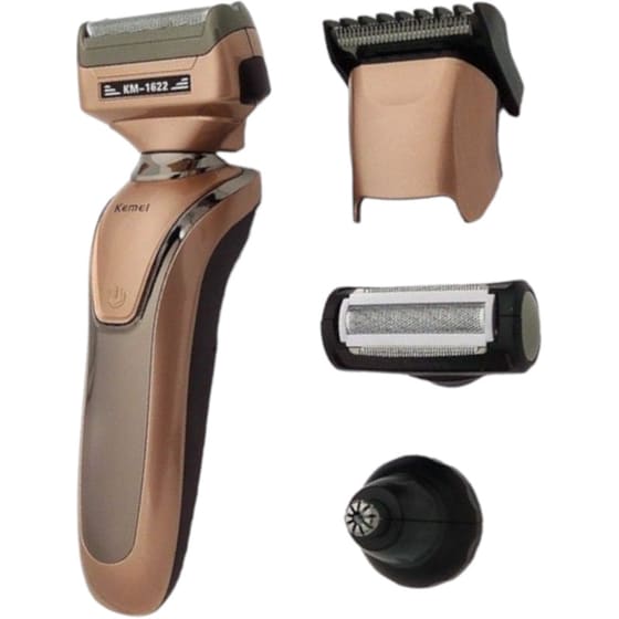 Σετ Περιποίησης Προσώπου KEMEI KM-1622 4 σε 1 - Χρυσό/ Ροζ image 2
