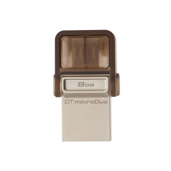 USB stick Kingston DataTraveler microDuo 8GB 2.0 Ασημί image 0