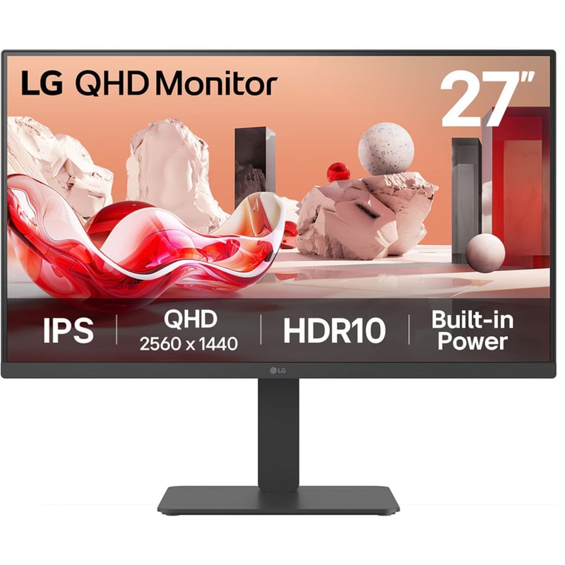 LG 27BA45QB-B Monitor 27 QHD IPS Flat 75Hz 5ms