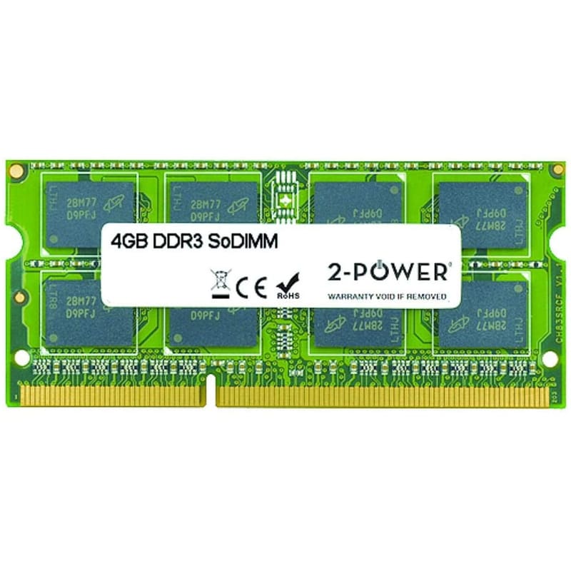 2-POWER Μνήμη Ram 2-Power MEM0802A DDR3 4GB 1600MHz SoDimm για Laptop