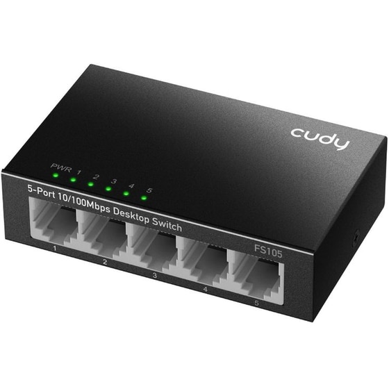 Cudy FS105 v1 Unmanaged L2 Switch με 5 Θύρες Ethernet image 2