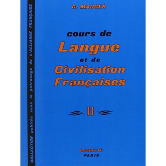 Cours de langue et de civilisation francaise no 2 image 0