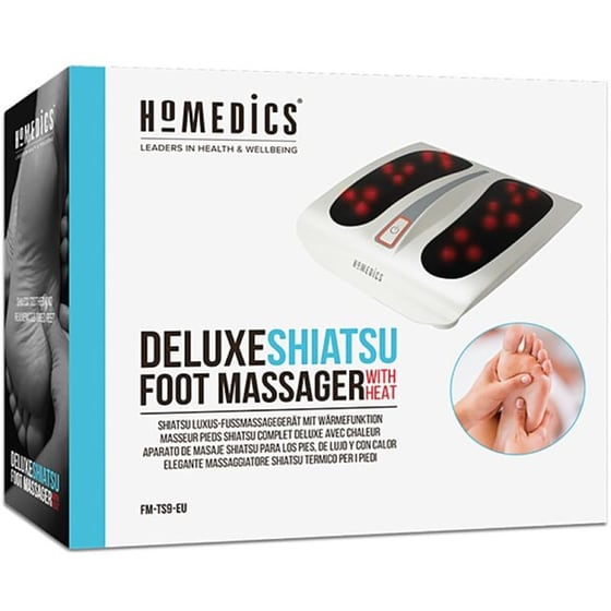 Συσκευή Μασάζ Ποδιών Shiatsu Homedics Με Θερμότητα FM-TS9 - Λευκό image 1