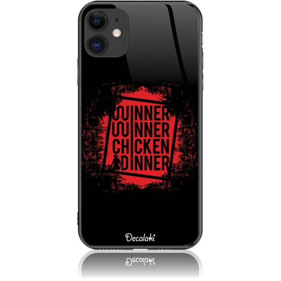 Pubg Phone Case Design 50447  -  Iphone 11  -  Tempered Glass Case image 0