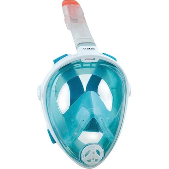 Μάσκα Θαλάσσης για Ενήλικες Salvas Full Face L-XL 52293 από Σιλικόνη - Λευκό/Μπλε image 0