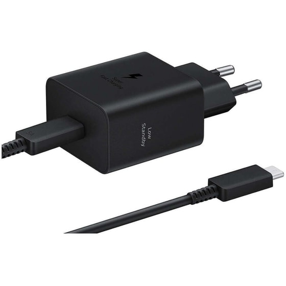 Φορτιστής Πρίζας Samsung  USB -C 45W - Μαύρο image 1