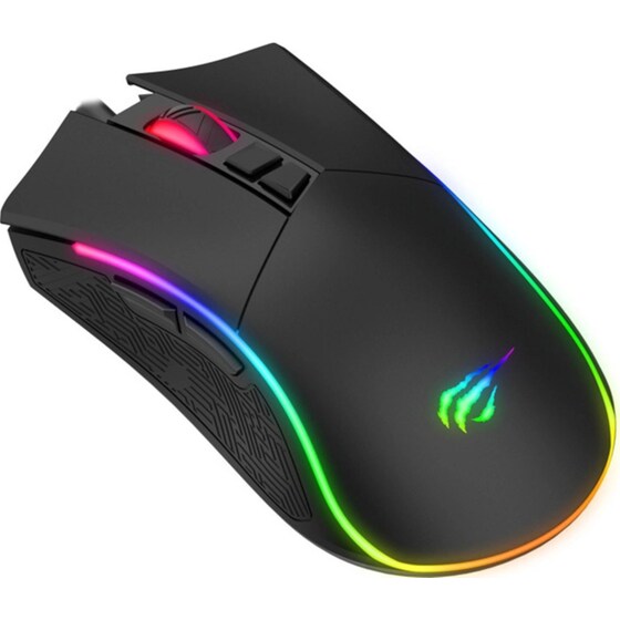 Havit MS1001a RGB Gaming Ενσύρματο Ποντίκι Μαύρο image 4