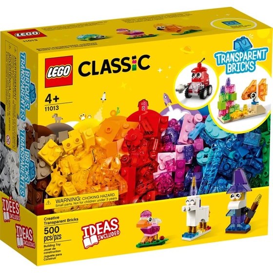 LEGO® Classic Δημιουργικά Διαφανή Τουβλάκια (11013) image 0