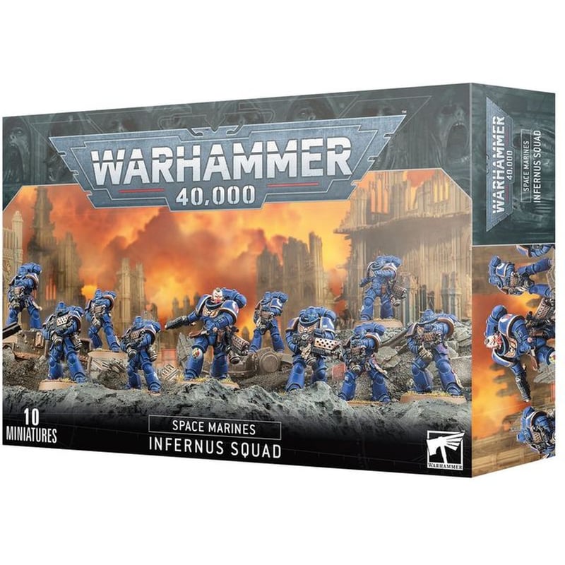 Space Marines: Infernus Squad Warhammer 40k GAMES WORKSHOP