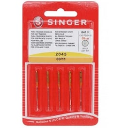 Βελόνες Ραπτομηχανής Singer 80/11 841 Για Ελαστικά Υφάσματα