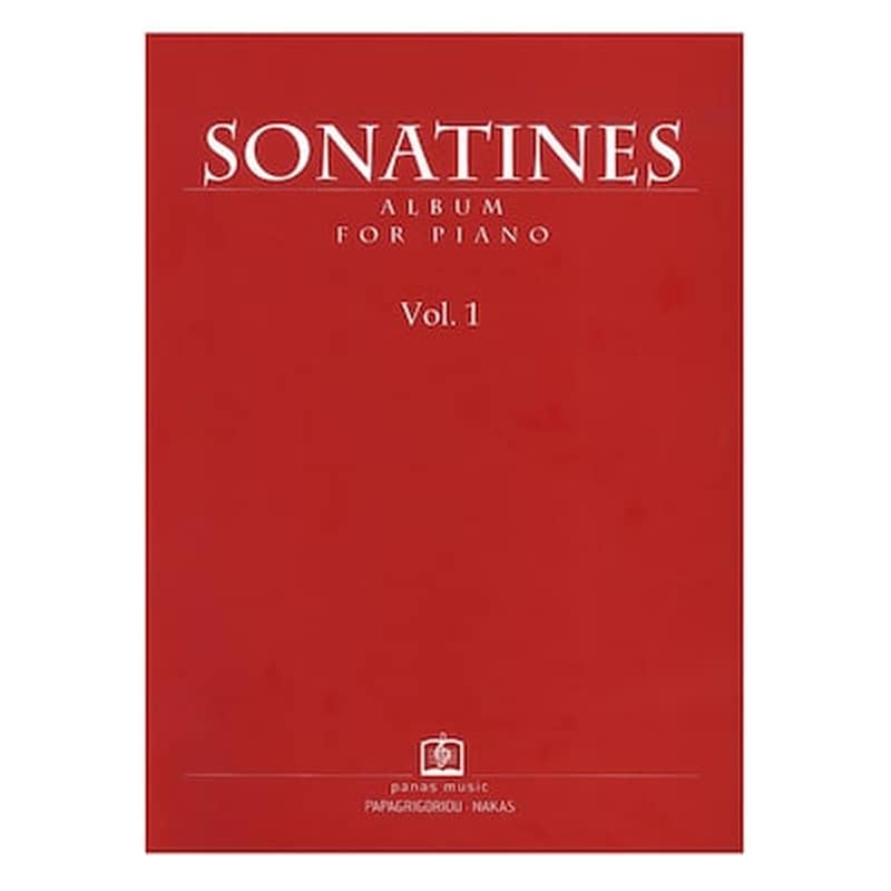 ΠΑΠΑΓΡΗΓΟΡΊΟΥ-ΝΆΚΑΣ Sonatines - Album For Piano, Vol.1