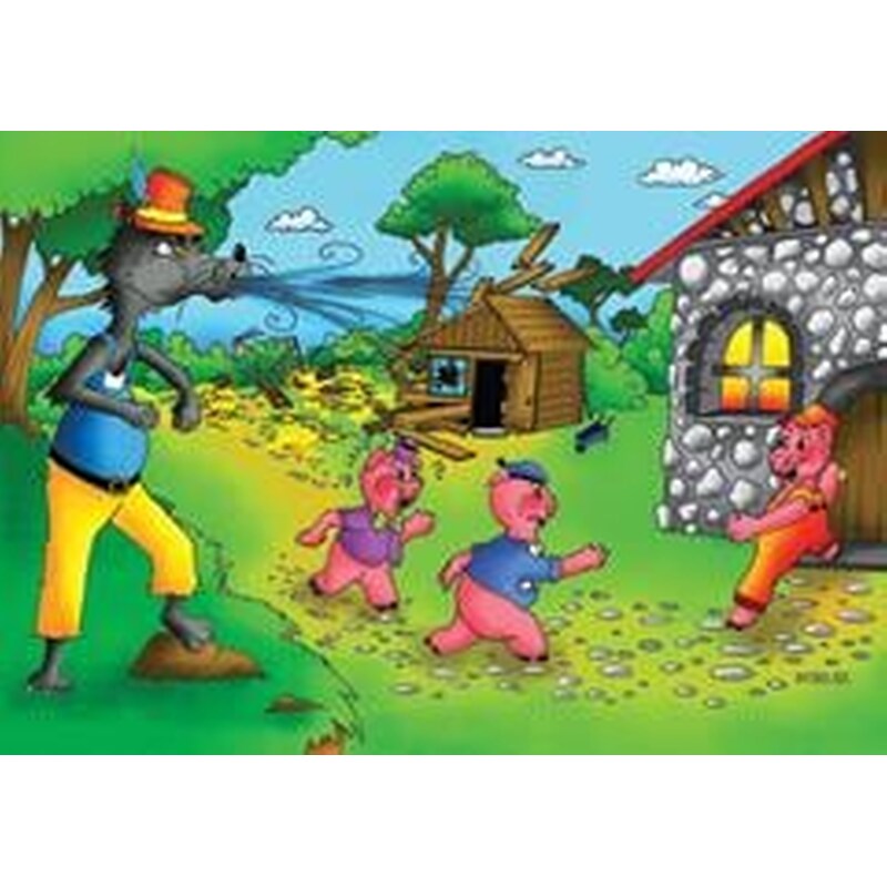 Παιδικό Παζλ Next Τα 3 Γουρουνάκια (30 Κομμάτια)