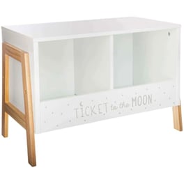 Παιδική Βιβλιοθήκη Atmosphera 158481 MDF 60x30x40 cm - Μπεζ / Λευκό