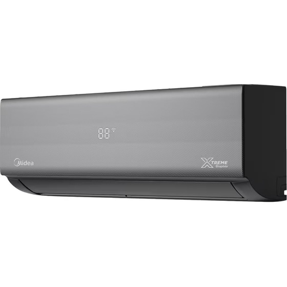 MIDEA Xtreme Graphite AG16GRAPH-24N8D0-I/O Κλιματιστικό Inverter 24.000 BTU A++/A+++ με Ιονιστή & WiFi image 3