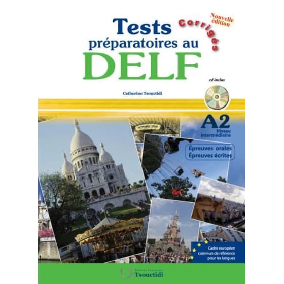 Delf A2 Corriges (Test Preparatoires) N/E image 0