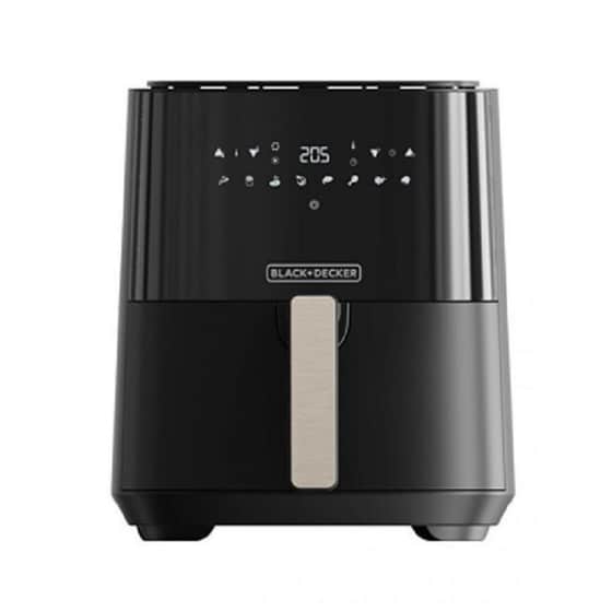 BLACK & DECKER BXAF5000E με Αποσπώμενο Κάδο 1450 W 5 L Μαύρο Φριτέζα Αέρος image 0