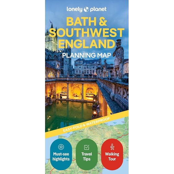 Lonely Planet Bath & Southwest England Planning Map image 0