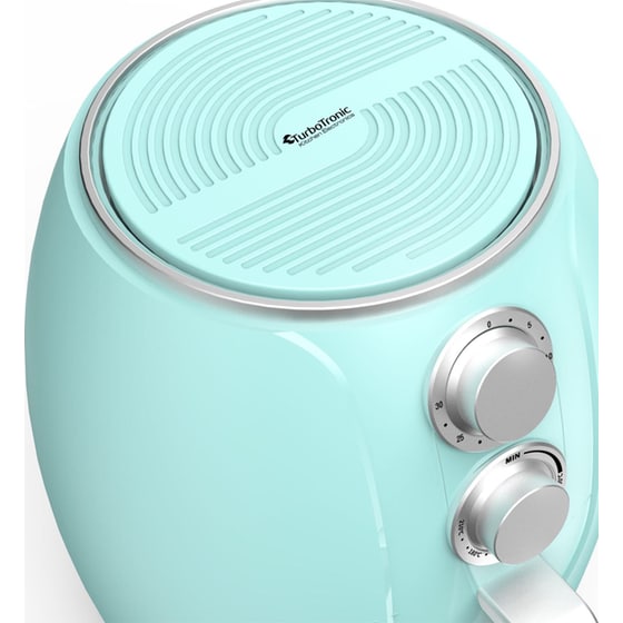 TURBOTRONIC TT-AF3 με Αποσπώμενο Κάδο 1200 W 3 L Γαλάζιο Φριτέζα Αέρος image 5