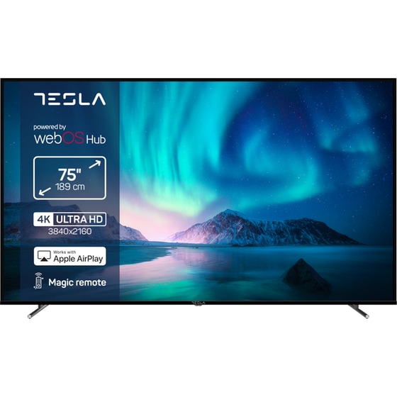 Tesla LED 75" 4K Smart Τηλεόραση 75E645BUW image 0